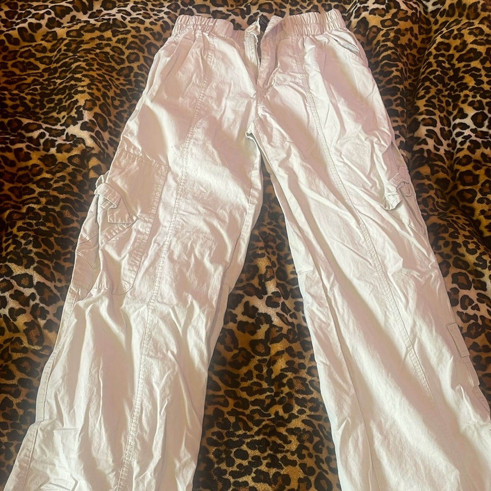 Beige cargo pants
